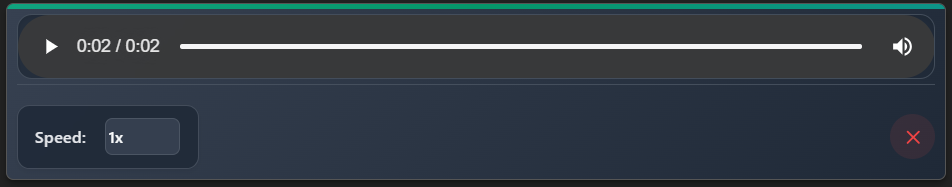 Voice Saver Audio Player